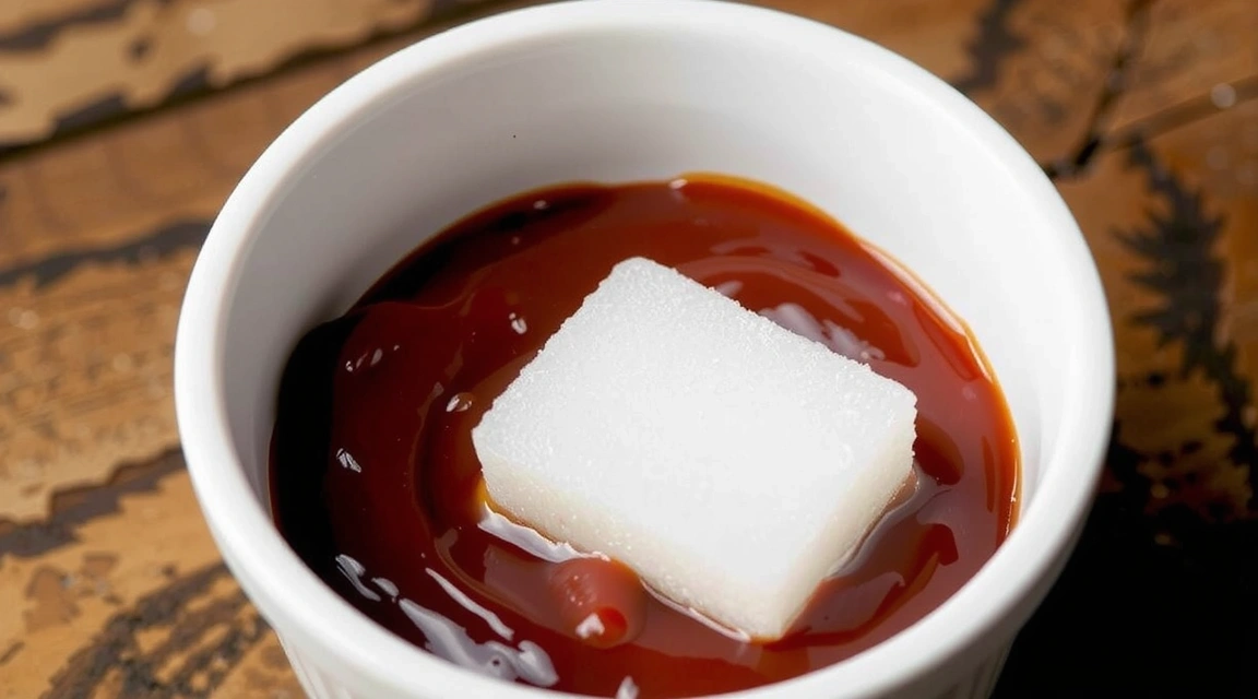 Grafik, die versteckten Zucker in alltäglichen Produkten wie Ketchup, Joghurt und Müsli darstellt