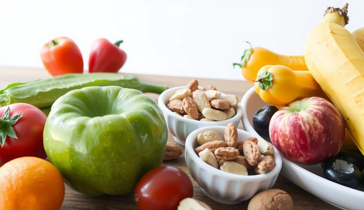 Eine fröhliche Gruppe von Menschen, die lachend und zufrieden zusammenstehen.